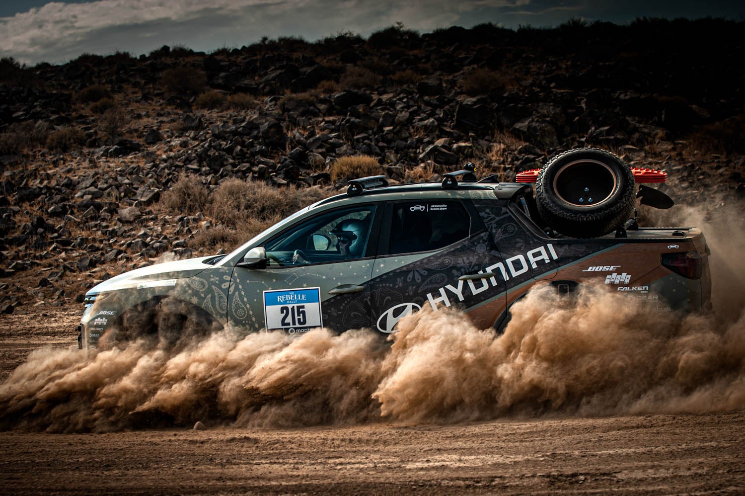 Bose takes the power of sound offroad in the Rebelle Rally Bose